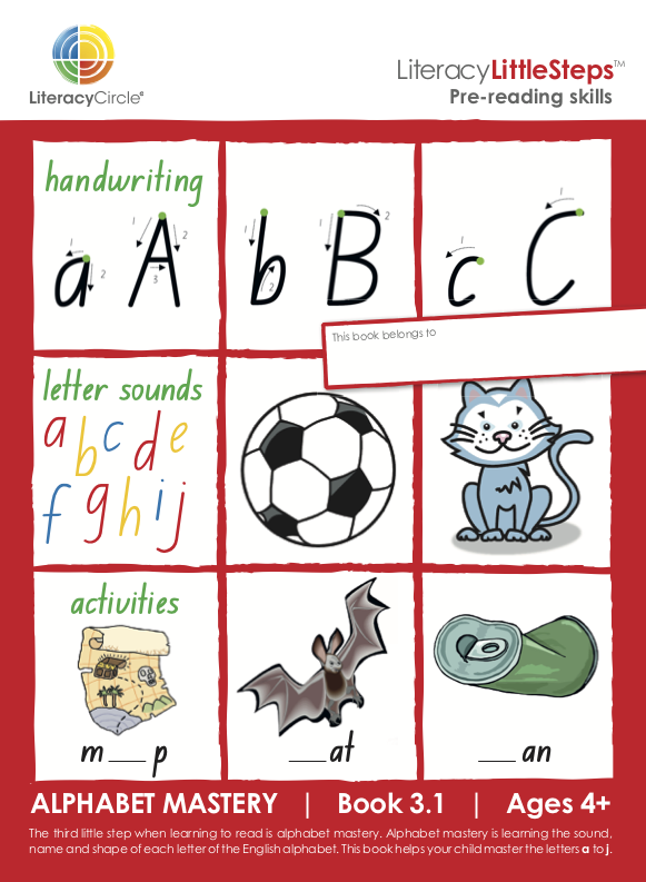 LittleSteps_Workbook_Alphabet Mastery
