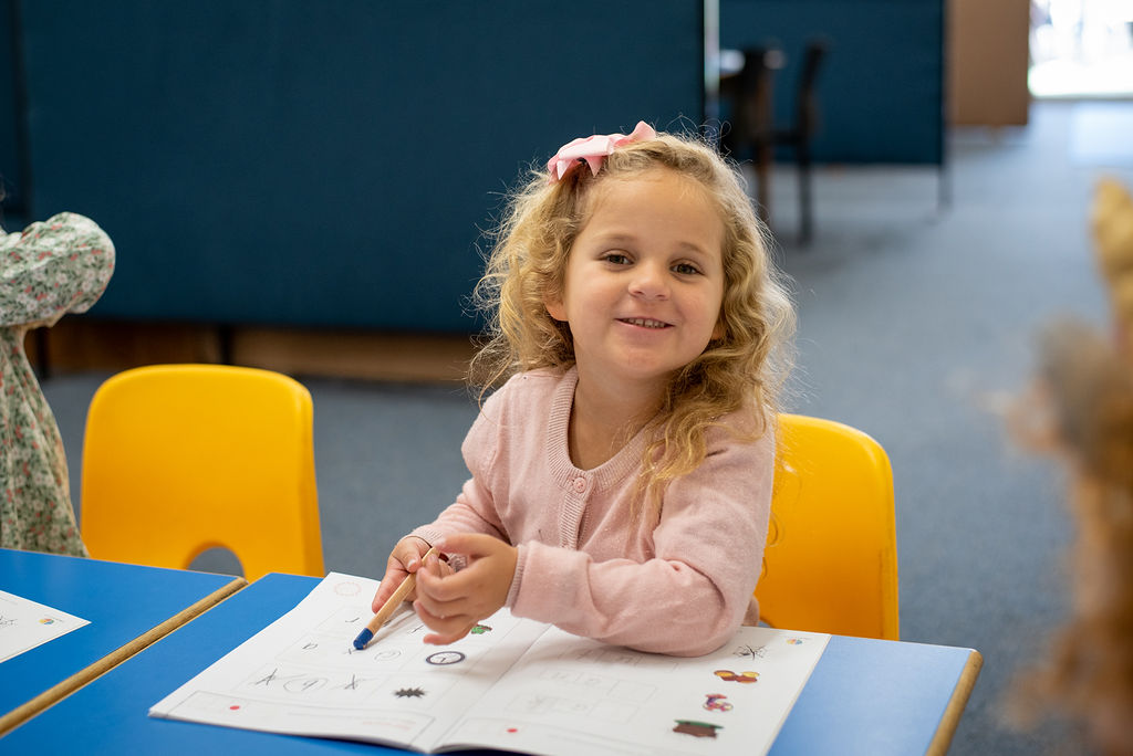 Literacy-Circle- Preschool-girl